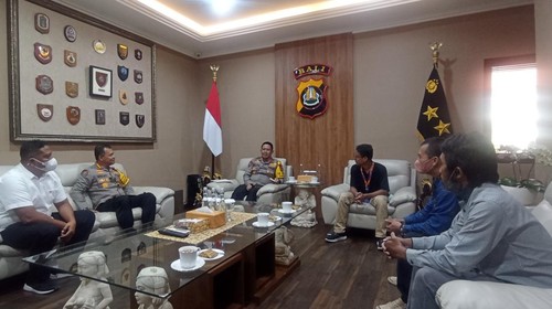 Wawancara ekslusif Kapolda Bali dengan tim detikBali di Mapolda Bali, Senin (12/9/2022).