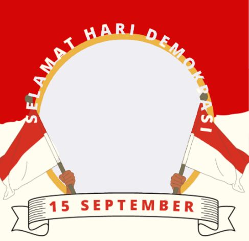 Twibbon Hari Demokrasi Internasional 2022 bisa digunakan pada 15 September. Hari Demokrasi Internasional bertujuan sebagai peninjauan rutin demokrasi di dunia.