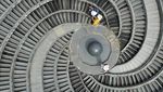 Air Mancur Spiral di China Kini Mengering, Terlihat Fotojenik