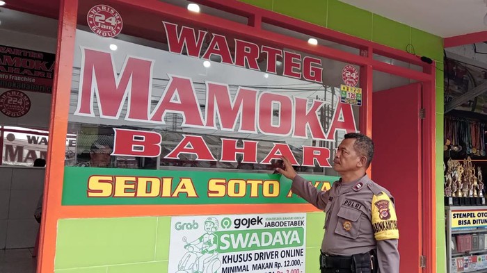 Aksi pria bermobil putih mencuri di salah satu warteg di Cibuluh, Kota Bogor, viral di media sosial. Polsek Bogor Utara memburu pelaku. (dok Istimewa)