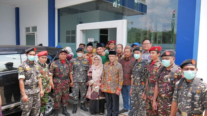 Banser dan Kokam Kawal Ketum Muhammadiyah di Kudus
