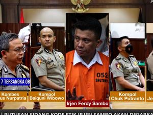 Ini 9 Polisi yang Kena Sanksi Sidang Etik Kasus Ferdy Sambo