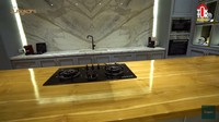Zaskia juga memilih alat masak yang modern, seperti kompor tanam. Kompor itu nantinya akan digunakan oleh aktris cantik itu untuk memasak dan membuat konten. Foto: YouTube The Sungkars