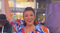 Foto Fitri Carlina juga terpampang di Times Square. Foto: Instagram Nagaswara