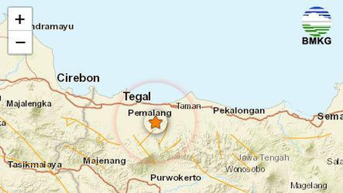 Analisis Bmkg Soal Gempa Darat Pemalang Dan 13 Sesar Aktif Di Jateng