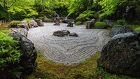 Lanjut, taman zen selanjutnya ada di kawasan Kyoto. Taman ini disebut Shogunzuka yang berada di atas Gunung Higashiyama.