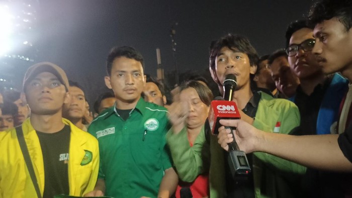 Ketua BEM UPN Veteran Jakarta Bilal Sukarno,