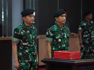 Jenderal Andika Lantik Laksma Kisdiyanto Jadi Kapuspen TNI
