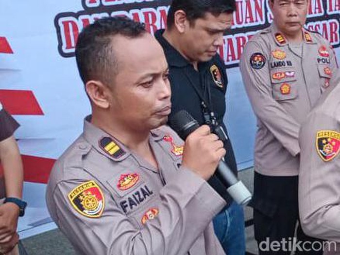 Mantan Kanit Reskrim Polsek Tallo Makassar, Iptu Faizal. (Isak/detikSulsel)