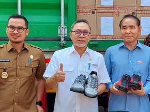 6.700 Sepatu Nike Made In Tangsel Senilai Rp 3 M Diekspor ke Belanda