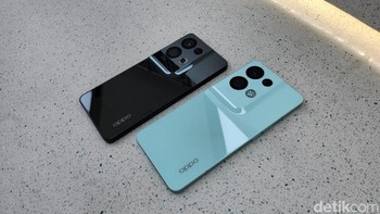 Oppo Reno8 Pro ditenagai chipset MediaTek Dimensity 8100 Max yang dibuat dengan fabrikasi 5nm. Chipset ini dipadukan dengan RAM 12GB yang mendukung RAM expansion hingga 7GB dan memori internal 256GB. Foto: Adi Fida Rahman/detikINET