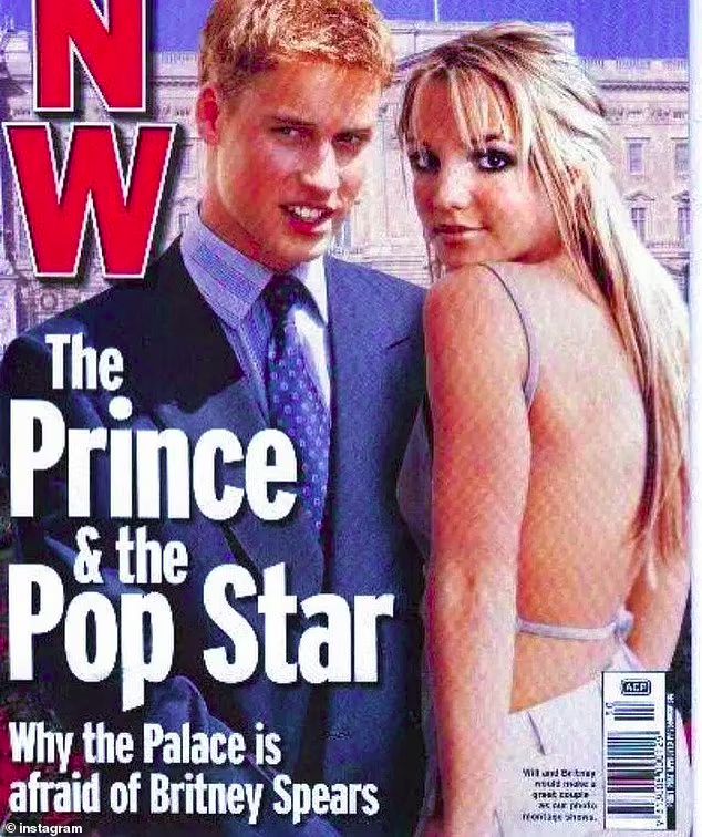 Pangeran William dan Britney Spears