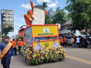 Karnaval Mobil Hias kembali Meriahkan Perayaan HUT Kabupaten Sukabumi