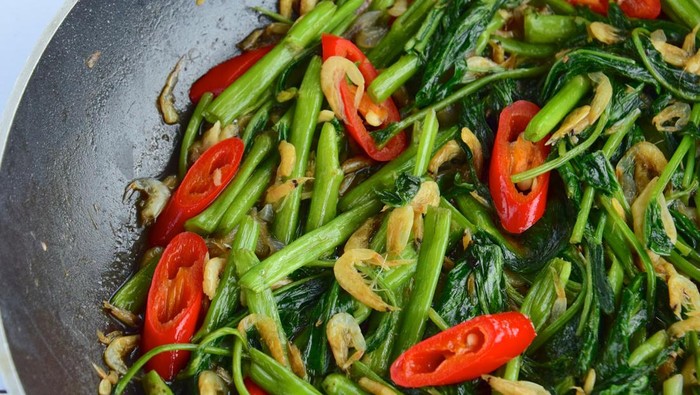 Resep Tumis Kangkung Rebon