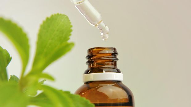 Pemanis buatan dari Stevia.