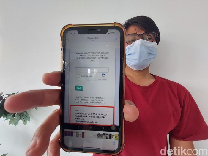 Warga mengadukan NIK dan Namanya dicatut parpol tertentu.