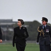 Putri Anne ditunjuk sebagai penjaga dan pengawal peti mendiang Ratu Elizabeth II. Sang bunda sendiri yang memilihnya untuk mengemban tanggung jawab itu. Foto: Getty Images/WPA Pool
