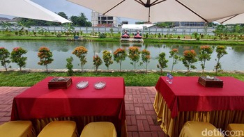 Tampak belakang Rumah Inspirasi. Foto: Agus Tri Haryanto/detikINET