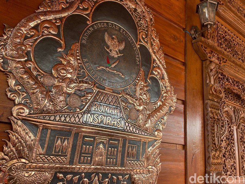 Kantor BSSN di Sawangan, Depok, Jawa Barat.