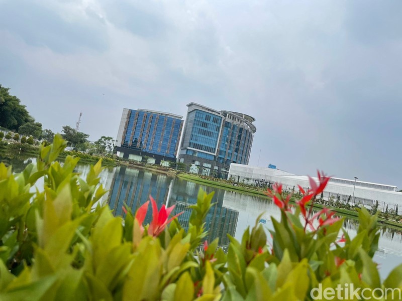 Kantor BSSN di Sawangan, Depok, Jawa Barat.