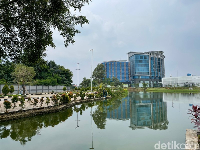 Kantor BSSN di Sawangan, Depok, Jawa Barat.