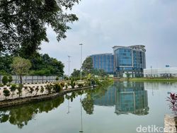 Megahnya Kantor BSSN di Sawangan, Ada Danaunya