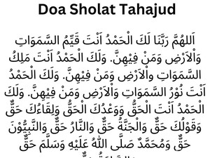 Doa Sholat Tahajud yang Mustajab Agar Rezeki Terus Mengalir