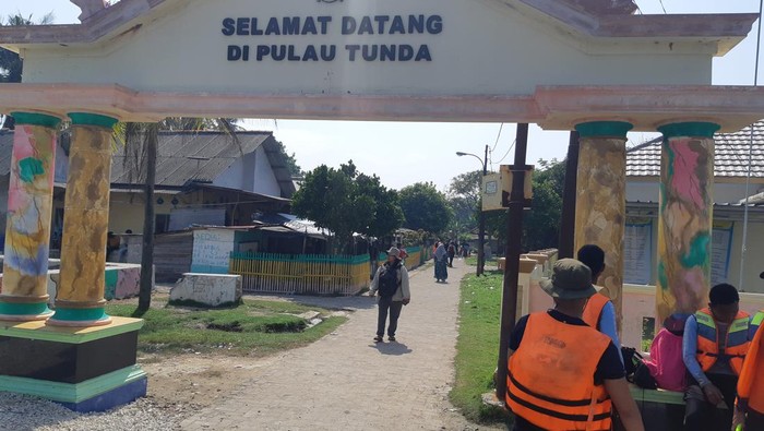 Dokumentasi suasana Pulau Tunda (Foto: Bahtiar Rifai/Detikcom)