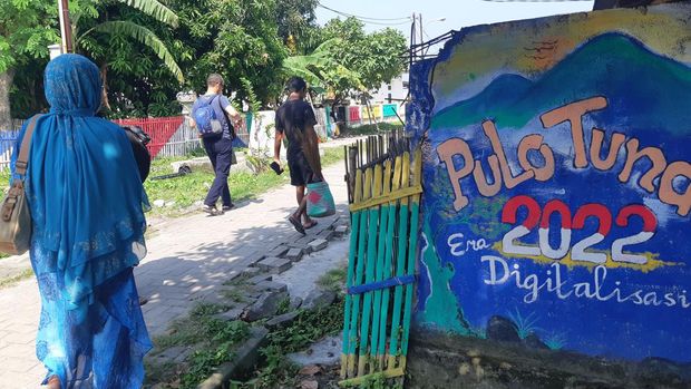 Dokumentasi suasana Pulau Tunda (Foto: Bahtiar Rifai/Detikcom)