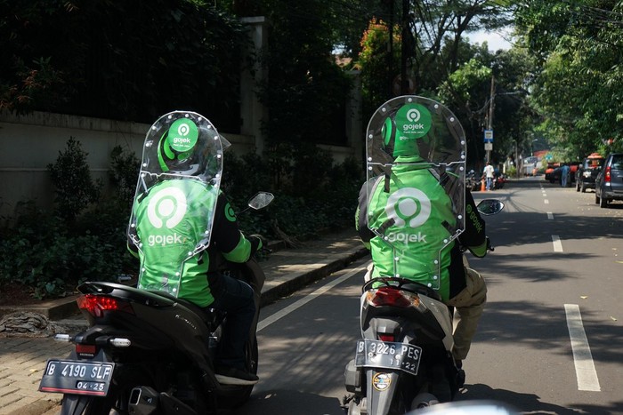 Driver ojek online Gojek