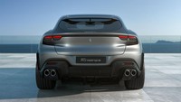 Ferrari memilih gaya bodi crossover dengan tinggi hanya 1.589 mm. Foto: Dok. Ferrari