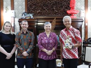 Dubes Australia Temui Ganjar, Bahas Kerja Sama Investasi dan Peternakan