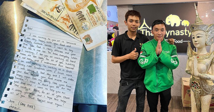 Gokil! Ojol Ini Beri Tip Rp 6 Juta untuk Restoran Thailand Favoritnya