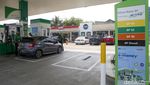 Suasana di SPBU BP Setelah Harga BBMnya Turun Suasana di SPBU BP Setelah Harga BBMnya Turun