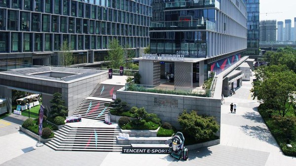 Pemandangan udara dari hotel bertema e-Sports Competing Goose Hotel di Kota Hangzhou, Zhejiang, China, Kamis (8/9/2022) pekan lalu. Pemandangan udara dari hotel bertema e-Sports Competing Goose Hotel di Kota Hangzhou, Zhejiang, China, Kamis (8/9/2022) pekan lalu.