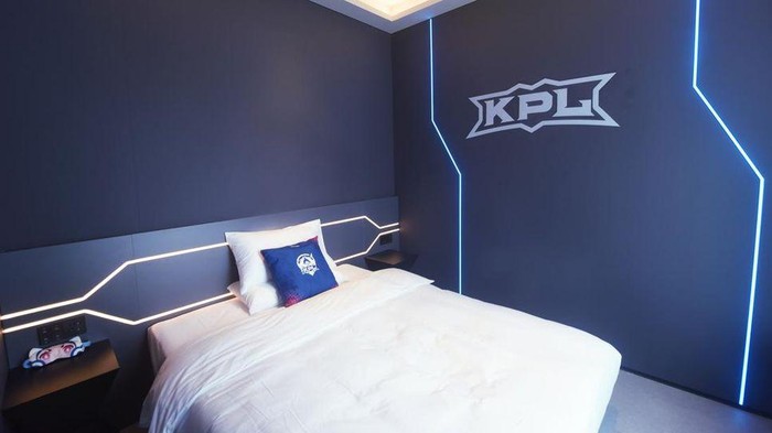 Pemandangan udara dari hotel bertema e-Sports 