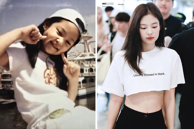 Rapper grup BLACKPINK itu sudah terlatih berpose di depan kamera. Dia terlihat menggemaskan saat memakai kaos putih dengan baseball cap yang dipakai terbalik. Foto: Twitter, dok. Fansite
