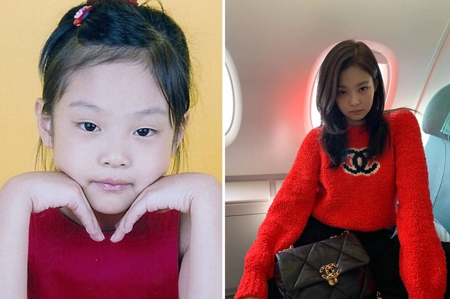 Jennie BLACKPINK, yang lahir sebagai anak tunggal bersekolah di Seoul sebelum pindah ke Selandia Baru. Sejak kecil dia terlihat memesona dengan bentuk matanya yang disebut netizen Korea mirip kucing. Foto: Twitter, dok. Instagram @jennierubyjane