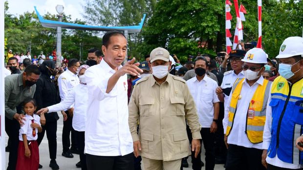 Jokowi dan Prabowo di Maluku