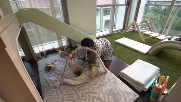 Potret Sudut-sudut Kamar Anak Nikita Willy, Ada Playground-nya!