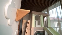 Di dalam kamar anaknya, Nikita Willy menyediakan playground. Foto: YouTube Nikita Willy