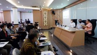 Diskusi tersebut bertema Carut Marut Kenaikan Harga BBM Bersubsidi, Kebijkan Tepat Atau Membebani Rakyat.