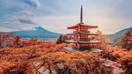 Panorama Musim Gugur yang Syahdu di Jepang