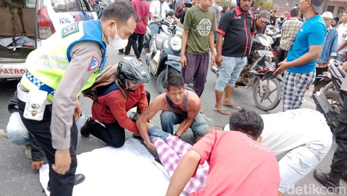 Pelajar tewas terlindas truk di Batu Bara.