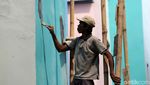 Dipenuhi Mural, Wujud Kampung Gembira Gambrong Jaktim Mulai Terlihat