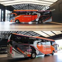 PO Sahaalah Rilis Bus Baru, Pakai Bodi Laksana Legacy SR3 Double Glass!