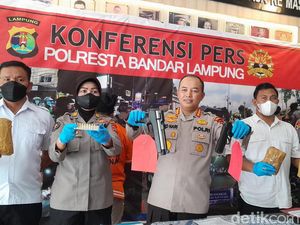 Rentenir Tagih Utang Pakai Senpi di Lampung Ternyata Bandar Narkoba