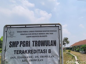 SMP PGRI Trowulan Mojokerto Dijual Rp 3 M, Duitnya Akan Dibagi ke Pendiri