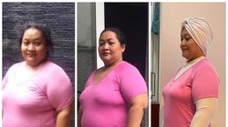 Tike Extravaganza berhasil turun hingga lebih dari 30 kg. Diet ini dilakukannya dengan konsultasi dokter. Kisah ini dibagikan melalui Instagram @tikeprie.