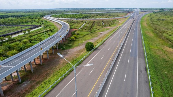 Wow! Penampakan Terkini Tol Simpang Indralaya-Prabumulih